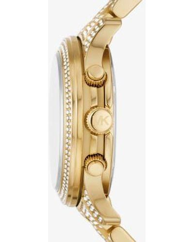 Michael Kors Slim Runway Three-hand Stainless Steel Watch 38mm in 