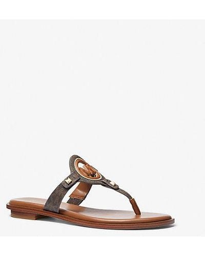 Michael Kors Flat sandals for Women | Online Sale up to 62% off | Lyst