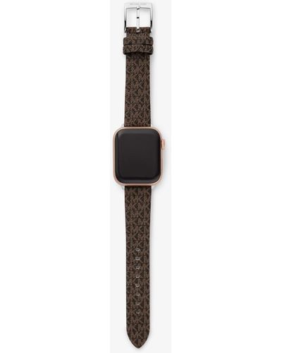 Michael Kors Armband Mit Logo Für Apple Watch® - Braun