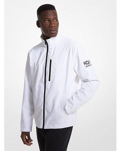 Michael Kors Golf Woven Jacket - White