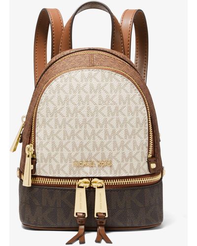 Michael Kors Erin Small Convertible Leather Backpack Marigold for sale  online  eBay