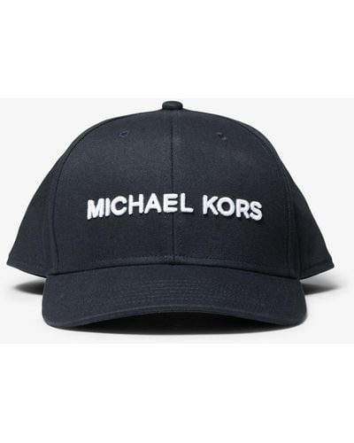 Michael Kors Embroidered Baseball Hat - Blue