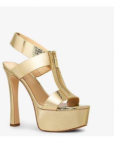 Michael Kors Sandal heels for Women | Online Sale up to 80% off | Lyst