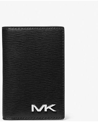 Michael Kors Cooper Bi-fold Card Case - Black