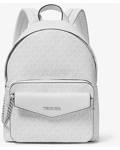 Michael Kors Maisie Medium Signature Logo 2-in-1 Backpack - Gray