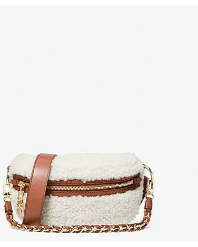 MICHAEL Michael Kors Slater Extra-small Shearling Sling Pack - Multicolor
