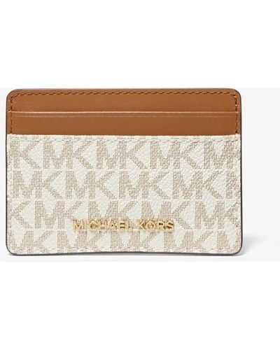 MICHAEL Michael Kors Porta carte di credito con logo - Multicolore