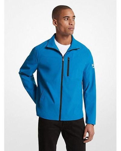 Michael Kors Golf Woven Jacket - Blue