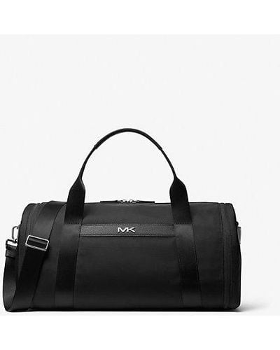 Michael Kors Lautner Nylon Duffel Bag - Black