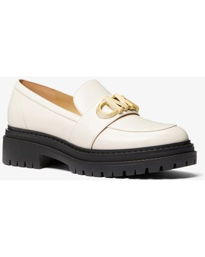 MICHAEL Michael Kors Parker Leather Loafer - White