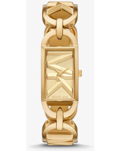 Michael Kors Reloj Empire mini en tono dorado - Metálico