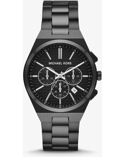Michael Kors Mk9146 - Lennox Chronograph Watch - Black