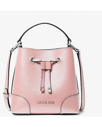 Michael Kors Tote Shoulder Bag Pink | Shoulder bag, Pink bag, Bags