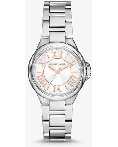 Michael Kors Mk Mini Camille-Tone Watch - White