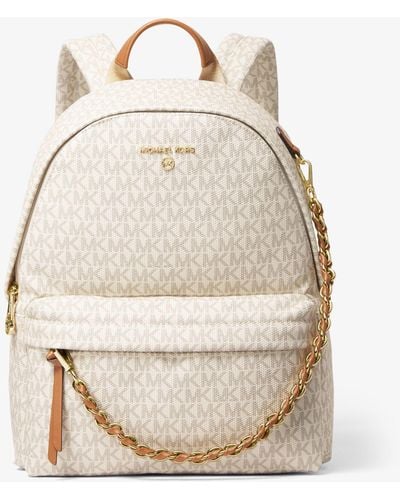 Michael Kors Slater Medium Logo Backpack - Multicolour