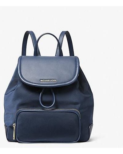 Michael Kors Cara Small Nylon Backpack - Blue