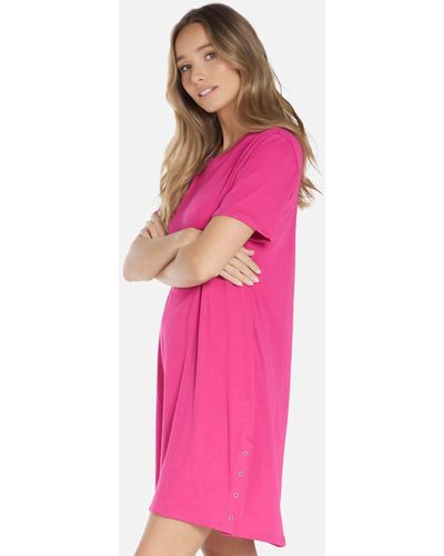 Michael Lauren Gregor Dress - Pink