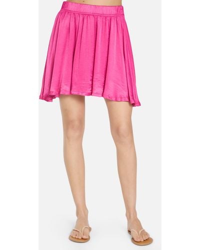 Michael Lauren Corbett Mini Skirt - Pink