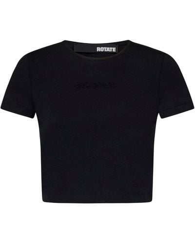 ROTATE BIRGER CHRISTENSEN Rotate Birger Christensen T-Shirt - Black