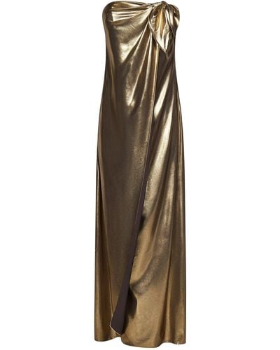 Ralph Lauren Brigitta Long Dress - Natural