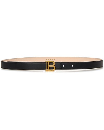 Balmain Cintura B-Belt - Bianco
