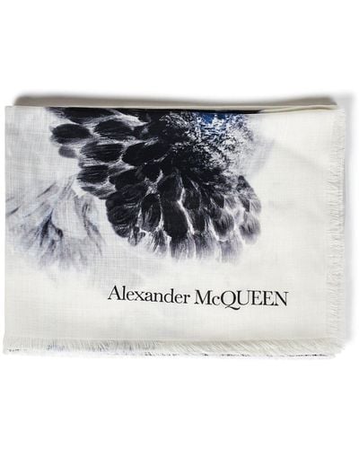 Alexander McQueen Sciarpa - Bianco