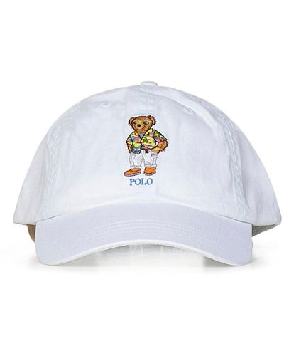 Polo Ralph Lauren Cappello Polo Bear - Bianco