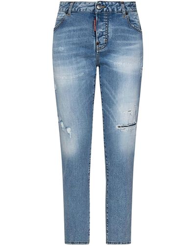 DSquared² Jeans Light Super Soft Wash Cool Girl - Blu