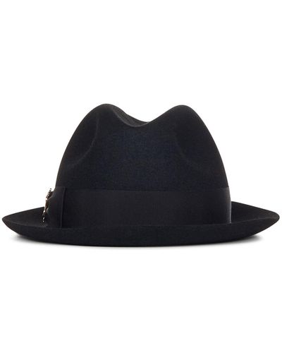 Elie Saab Borsalino X Nila Hat - Black