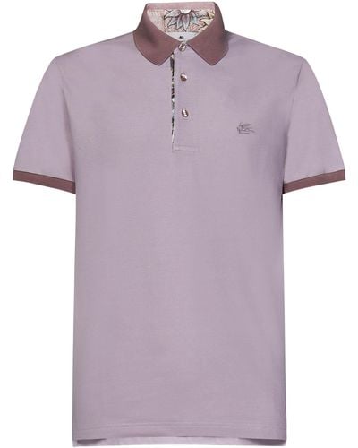 Etro Polo Shirt - Purple