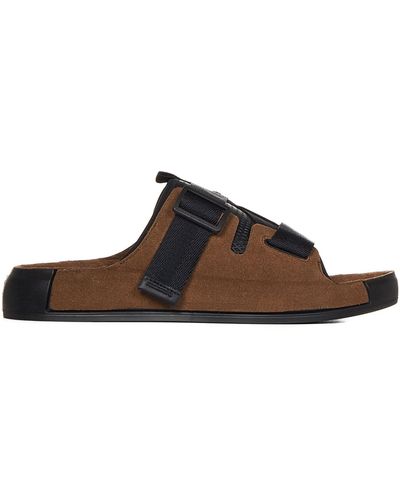 Stone Island Shadow Project Shadow Sandals - Brown