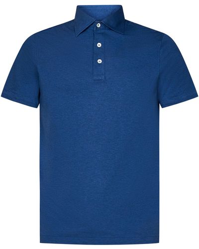 Luigi Borrelli Napoli Polo Shirt - Blue
