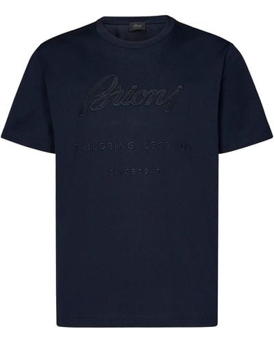 Brioni T-Shirt - Blu