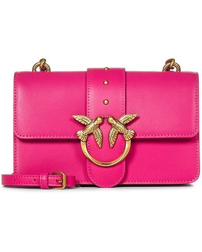Pinko Mini Love Bag One Simply Shoulder Bag - Pink
