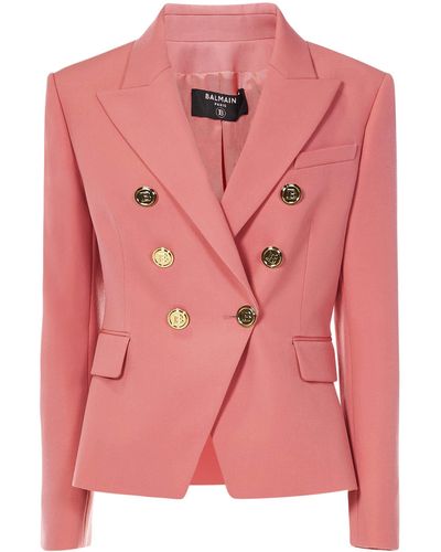 Balmain Jackets - Pink