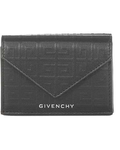 Givenchy G Cut Compact Wallet - Grey