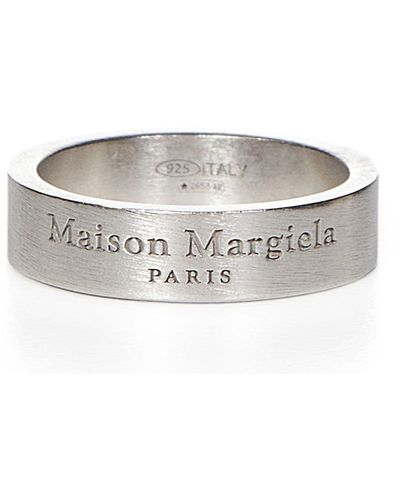 Maison Margiela Logo Ring - Grey