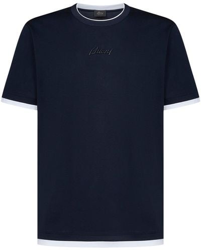 Brioni T-Shirt - Blu