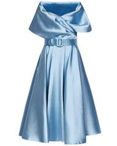 Rhea Costa Rima Dress - Blue