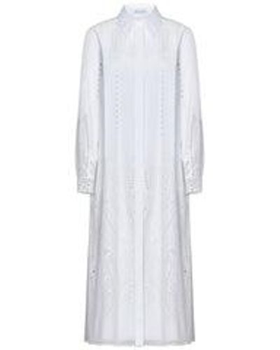 Alberta Ferretti Midi Dress - White