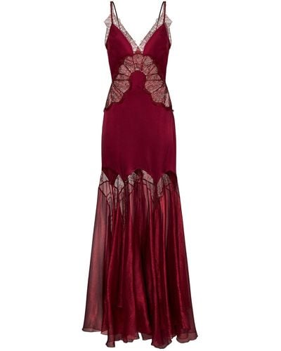 Maria Lucia Hohan Issa Long Dress - Red