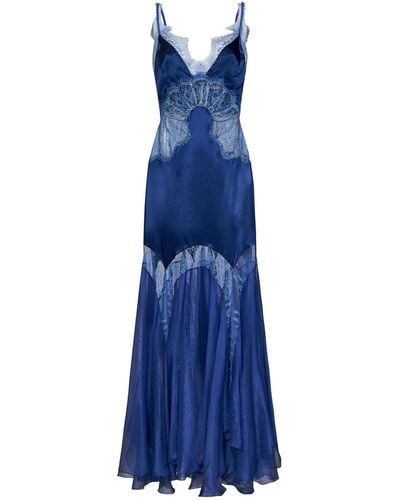 Maria Lucia Hohan Issa Long Dress - Blue