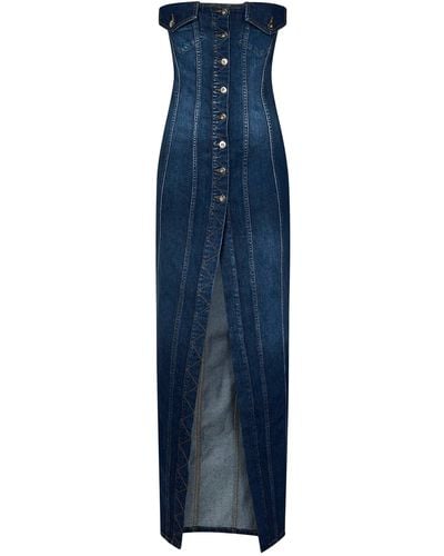 Monot Long Dress - Blue