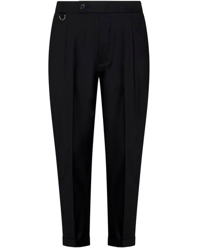 Low Brand Riviera Elastic Trousers - Black