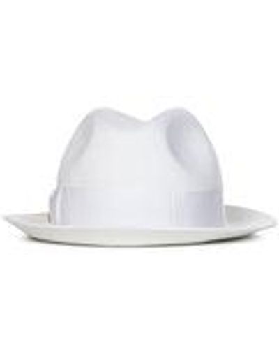 Elie Saab Borsalino X Nila Hat - White