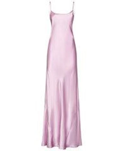 Victoria Beckham Low Back Cami Floor-Length Dress Long Dress - Pink