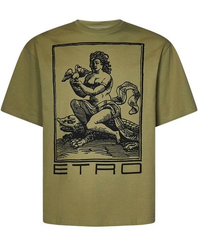 Etro T-Shirt - Verde