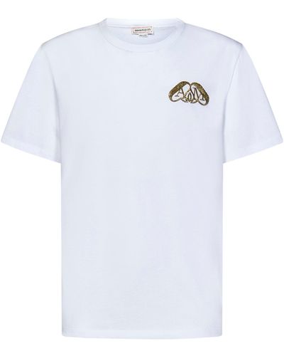 Alexander McQueen T-Shirt - Bianco