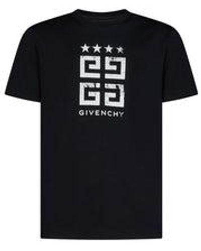 Givenchy Logo-print Regular-fit Cotton-jersey T-shirt - Black