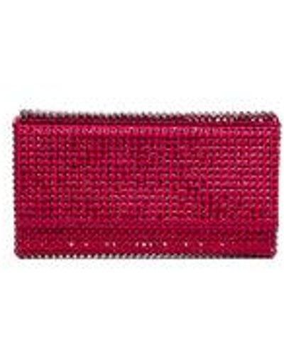 Super Amini Paloma Satin Clutch